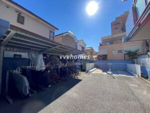 セザール池田山(駐輪場・駐車場)