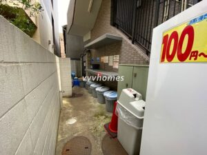 ガラ・シティ白金台のゴミ置き場