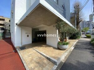 白金台マンション(エントランス)