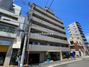 ルーブル白金高輪弐番館(外壁)