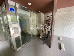 リヴィエール広尾の駐輪場