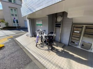 クレスト高輪(駐輪)