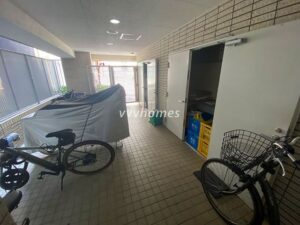 ランドステージ白金台のゴミ置き場