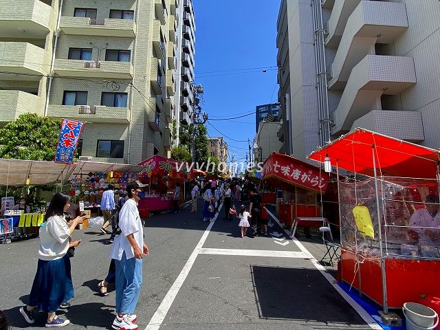 清正公大祭・高輪のれんノ市