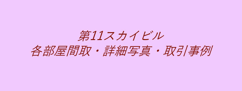 第11スカイビル（取引事例）