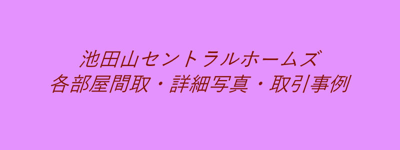 池田山セントラルホームズ（取引事例）