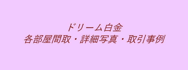 ドリーム白金（取引事例）