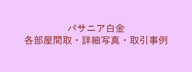 パサニア白金（取引事例）