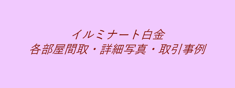 イルミナート白金（取引事例）