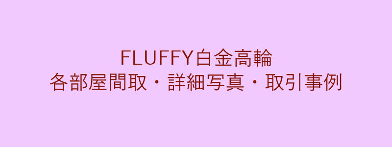 FLUFFY白金高輪（取引事例）