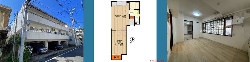 【白金グリーンハイツ_101号室（空室）】130,000円（5,000円）1LDK（36.06㎡）