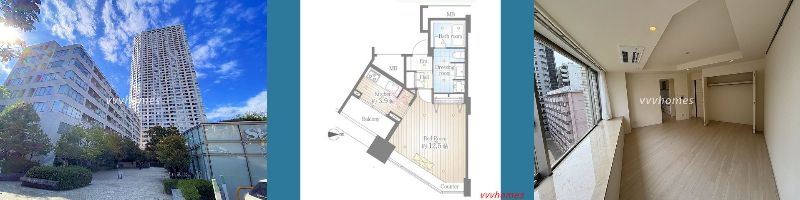 【高輪ザ・レジデンス_8階】10,800万円/1R（40.08㎡）