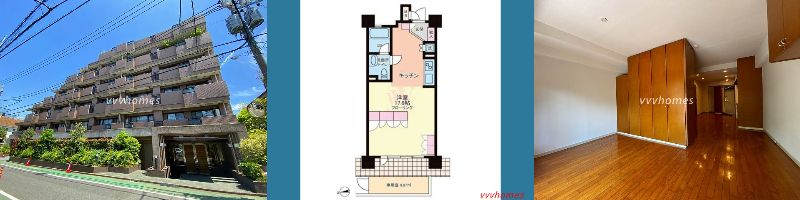 【朝日エンブレム白金台_101号室（空室）】148,000円（10,000円）1R（39.08㎡）