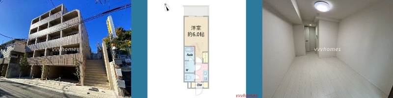 【PREMIUM CUBE G 白金台_305号室（空室）】120,000円（10,000円）1K（21.47㎡）