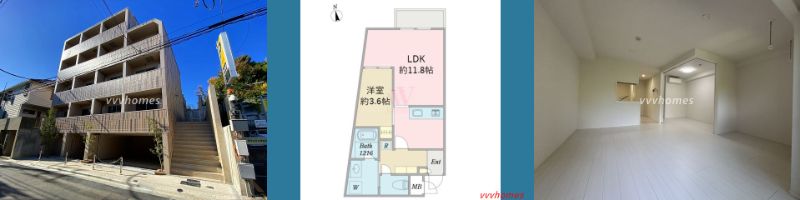 【PREMIUM CUBE G 白金台_501号室（空室）】250,000円（10,000円）1LDK（41.48㎡）