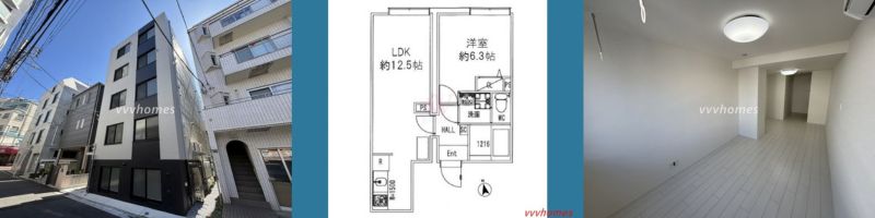 【オーブリオン白金_301号室（空室）】230,000円（15,000円）1LDK（40.59㎡）