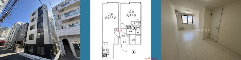 【オーブリオン白金_401号室（空室）】234,000円（15,000円）1LDK（40.59㎡）