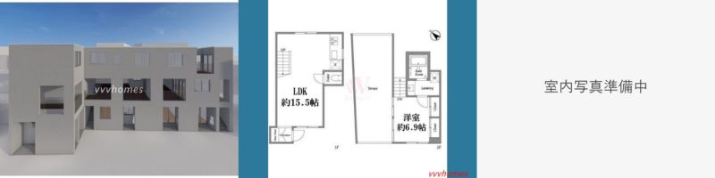 【TAKANAWA NODE_B号室(5月上旬入居可能予定)】214,000円(10.000円)1LDK(45.39㎡)