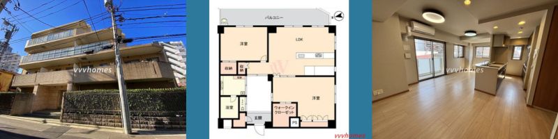 【白金HOUSE_3階】19,800万円/2LDK（81.46㎡）