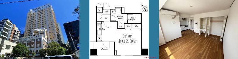 【アクロス目黒タワー_1403号室(空室)】178,000円(10,000円)1R(31.59㎡)