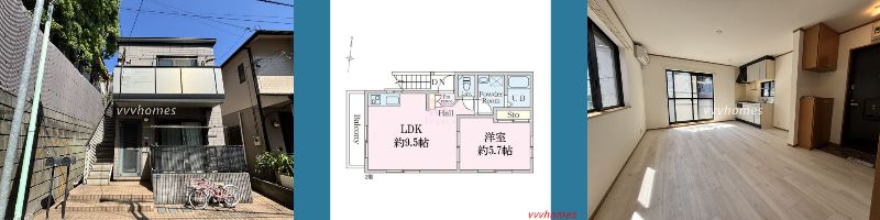 【ドルフ白金台_201号室（空室）】165,000円（5,000円）1LDK（36.00㎡）