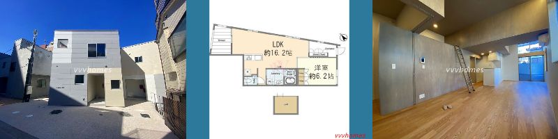 【TAKANAWA EDGE_G号室（空室）】278,000円（10.000円）1LDK（54.35㎡）