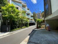 ロイヤルシーズン白金台（前面道路）