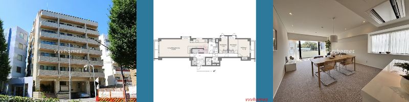 【白金台ホームズ_5階】23,800万円/3LDK（104.13㎡）