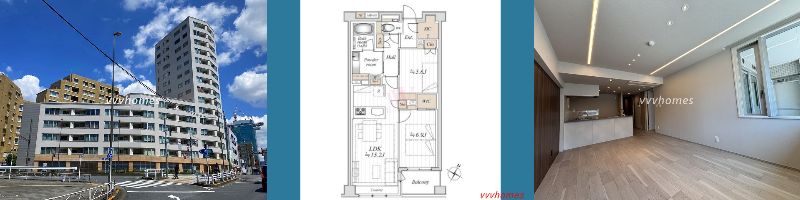 【ラ・マーレ白金_2階】17,490万円/1SLDK（68.28㎡）