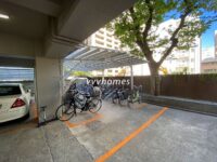 白金武蔵野マンション(駐輪場)